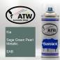 Preview: Kia, Sage Green Pearl Metallic, EAB: 400ml Sprühdose, von ATW Autoteile West.